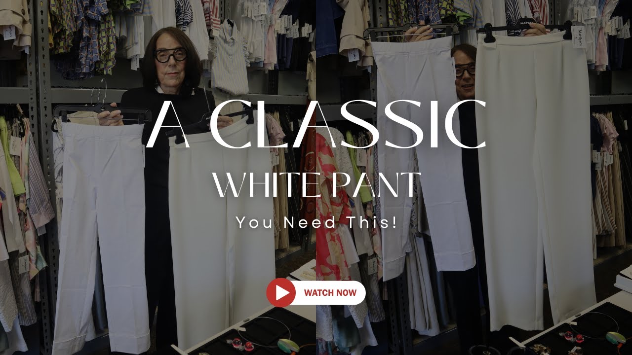 White Pants Styling Guide | Chic & Elegant Outfit Ideas with Marilyn