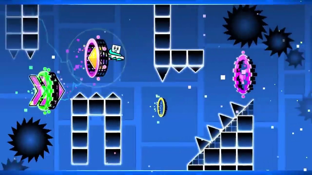 Geometry dash layout 