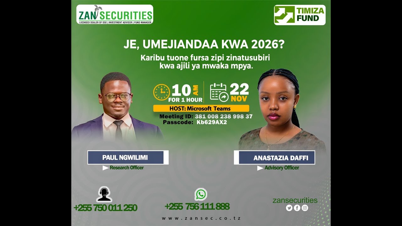 JE, UMEJIANDAA KWA 2026?