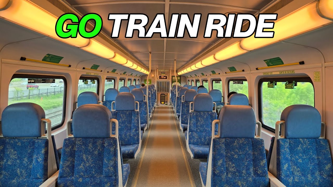 Toronto Union Station to Port Credit GO Train Ride (May 2025)