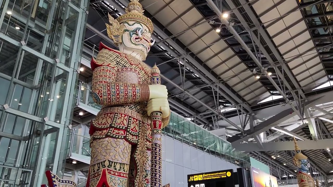 Thailand 2025, Bangkok, Suvarnabhumi Airport, no comments