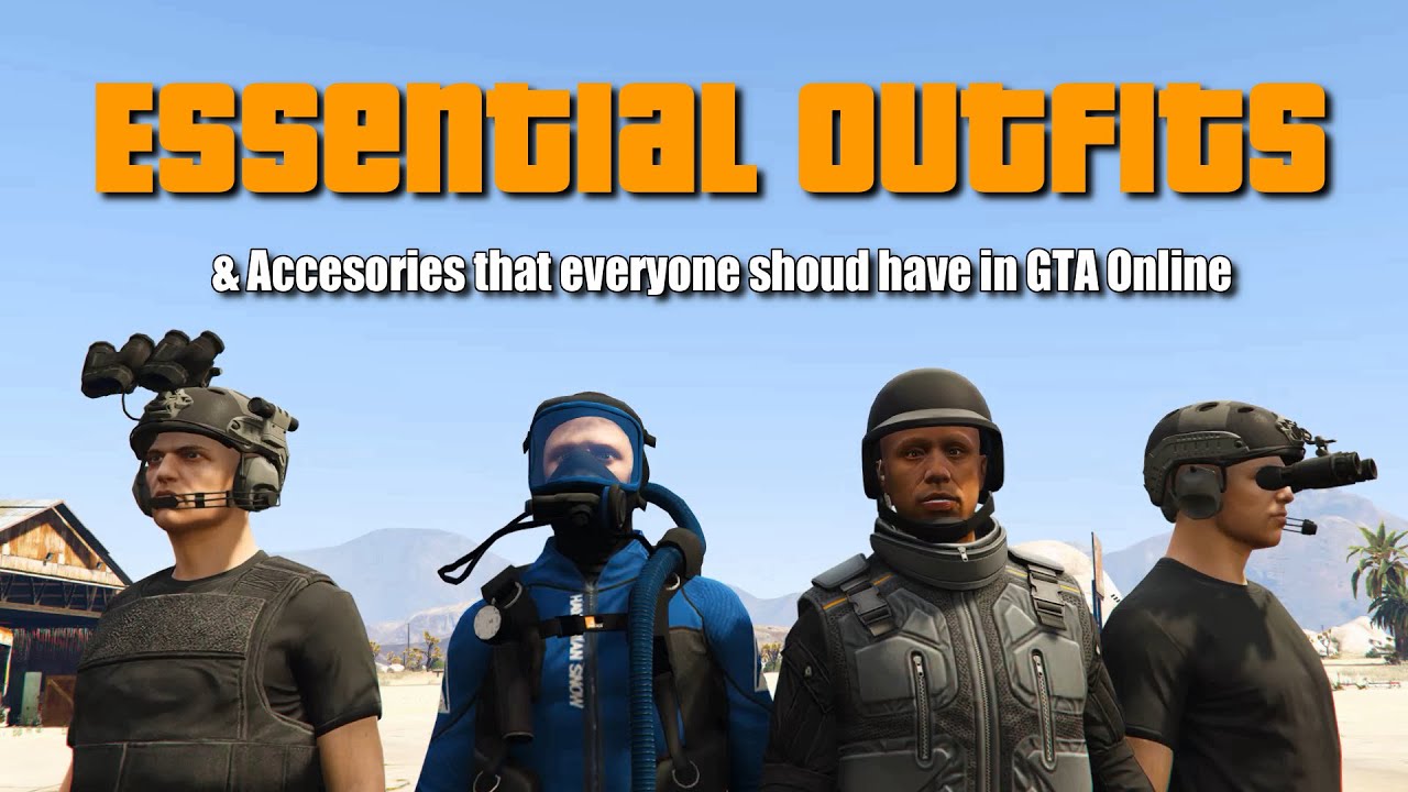 GTA V Online Essential outfits & Accessories that everyone should have