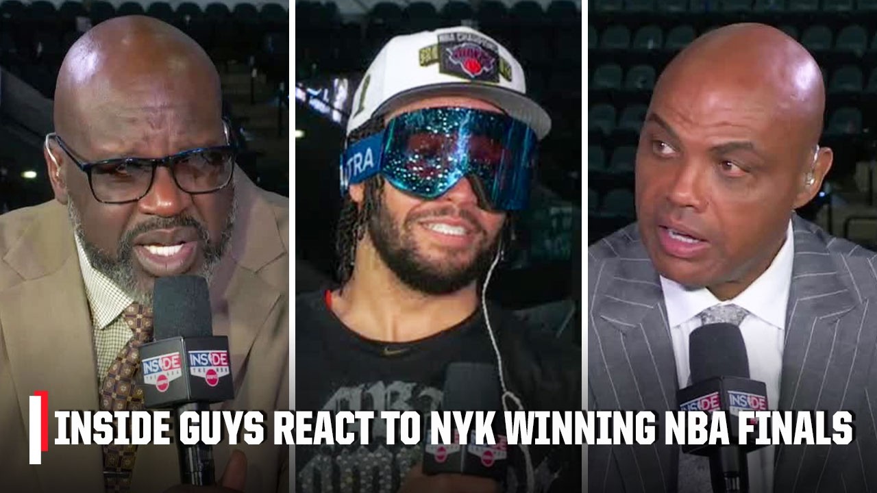 The Inside Guys react to Knicks winning FIRST NBA Finals title in 53 years 🏆 | Inside the NBA