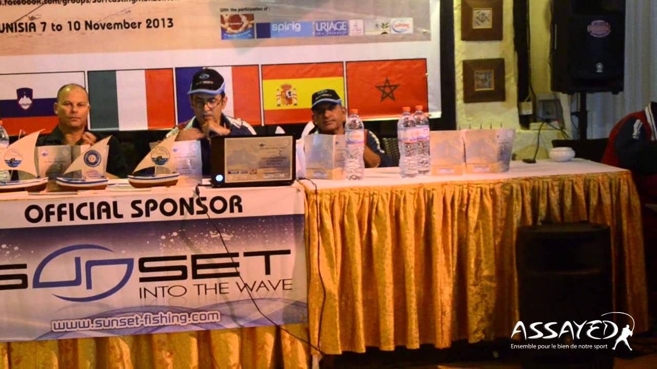 2 ème Trophée internationale de surfcasting  Menzel Horr 2013