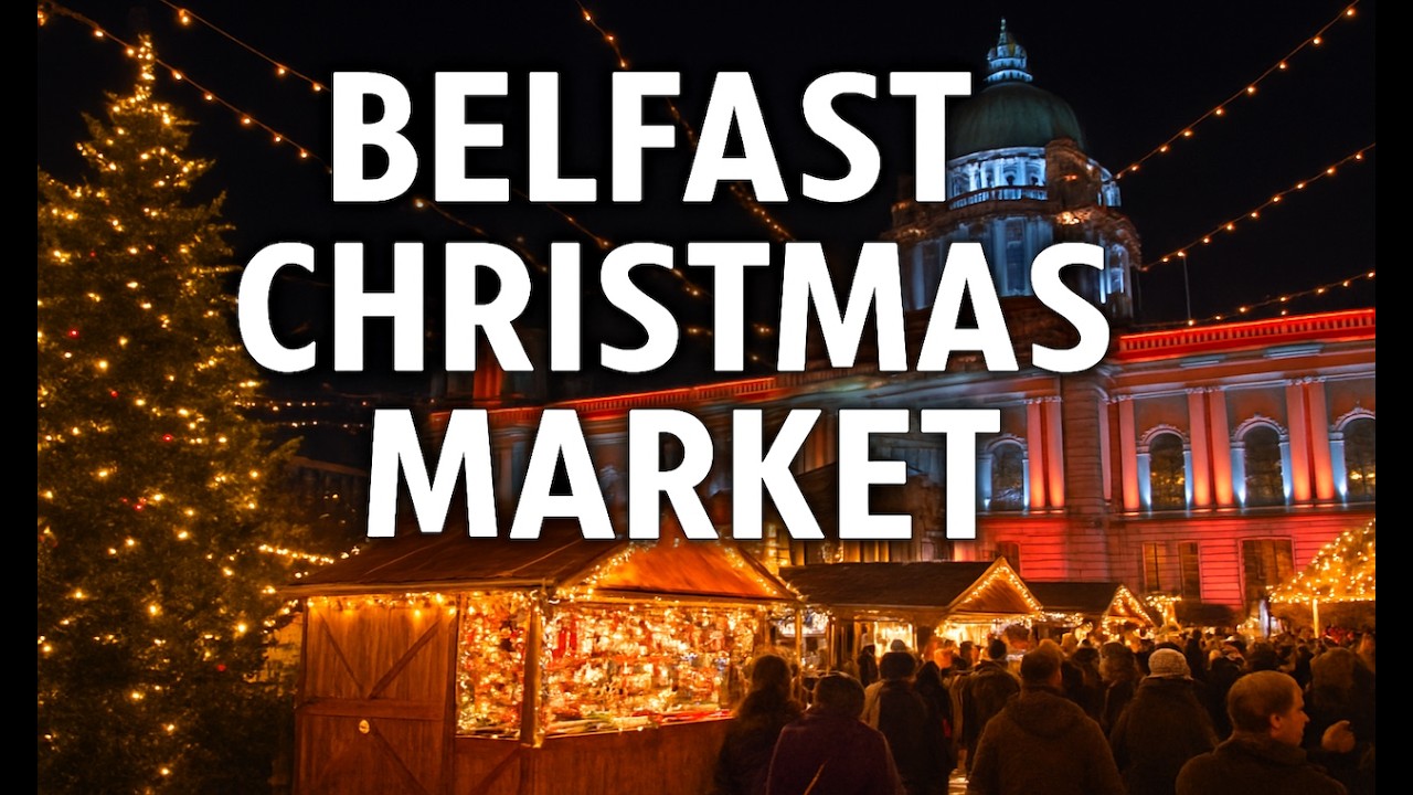 Belfast Christmas Market– Magical Holiday Lights, Food & Festive Vibes! ✨🎅