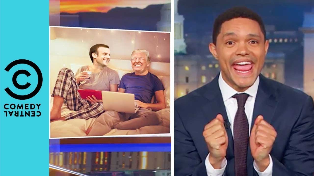 Emmanuel Macron: The Trump Whisperer | The Daily Show With Trevor Noah