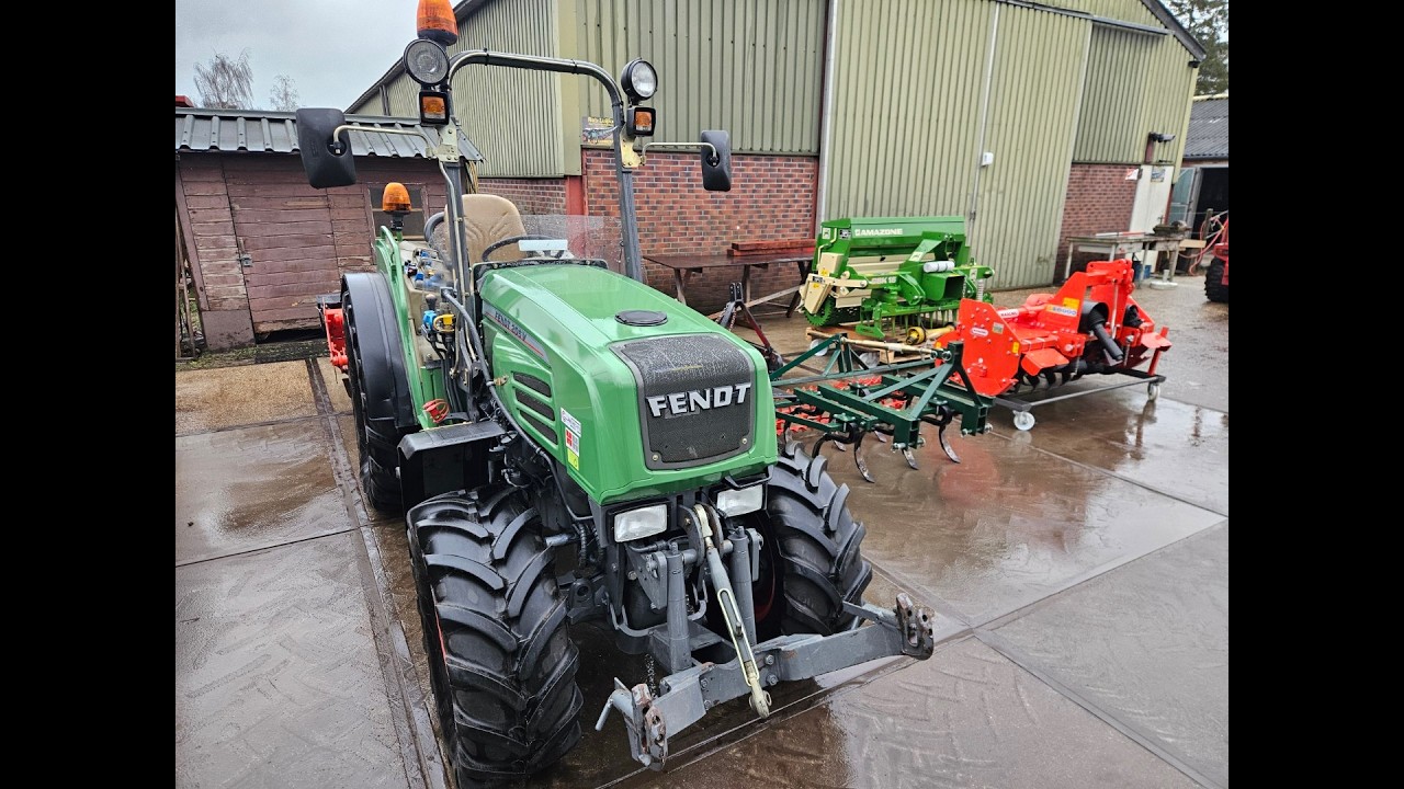Fendt 206 V 40km/h  ONLY 800 HOURS! smalspoortrekker FOR SALE   WWW.ROBLUIJKX.NL