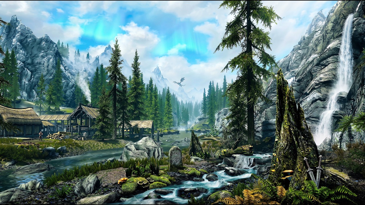 ASMR Gentle Waterfall Forest Sounds for Deep Sleep