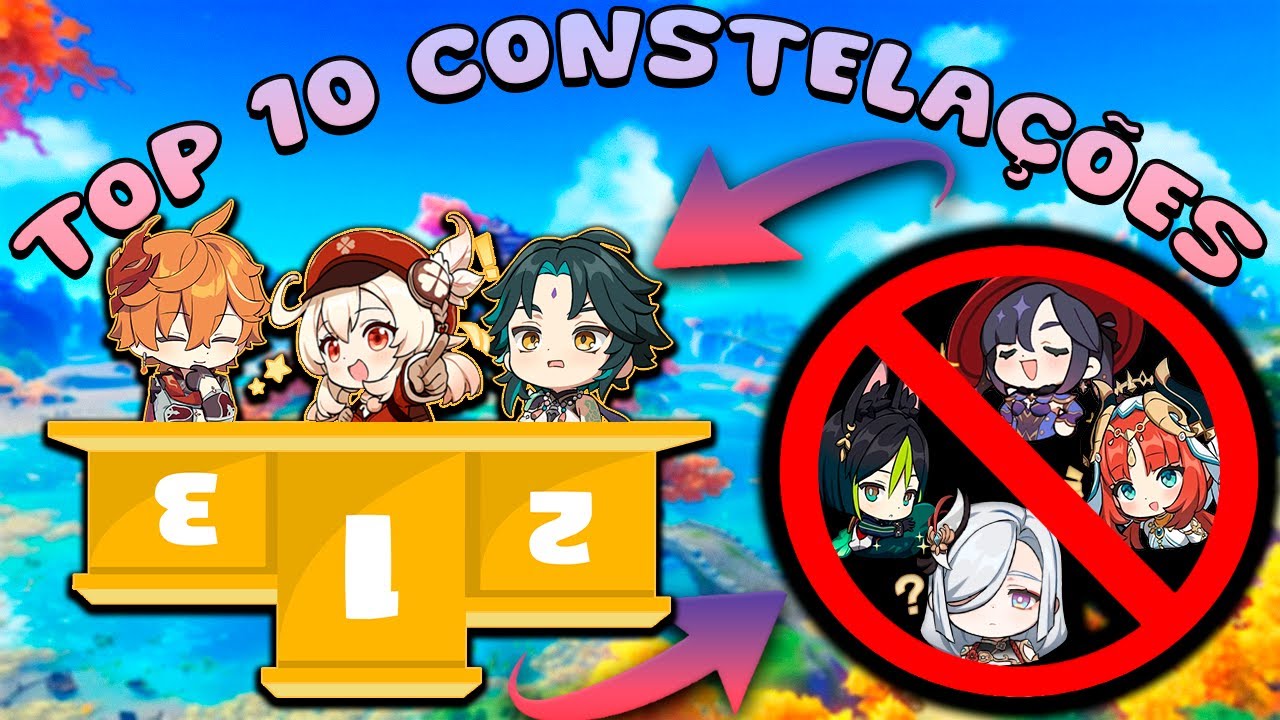 Top 10 das MELHORES CONSTELAÇÕES do EVENTO GRÁTIS / Algumas me SURPREENDEU!!!