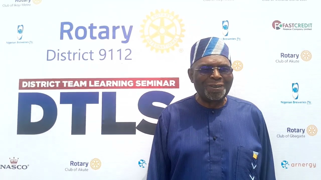 PDG Adeniji Raji Challenges Rotary Leaders to Create Lasting Community Impact