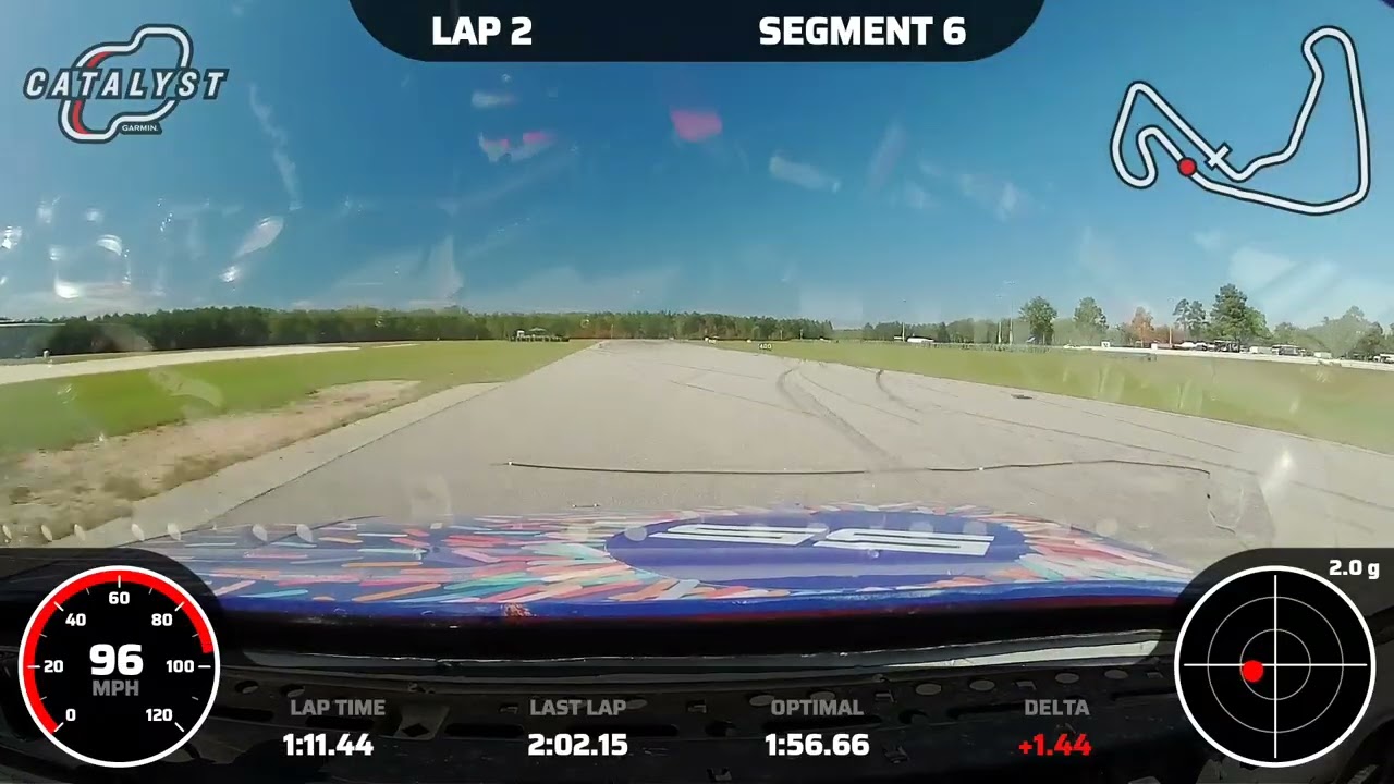 CMP - 1 lap in a 944 SP1 - PCA Club Racing