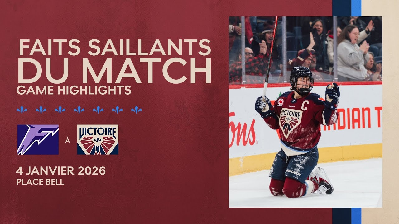 Victoire Highlights | MIN@MTL | 4 janvier 2026
