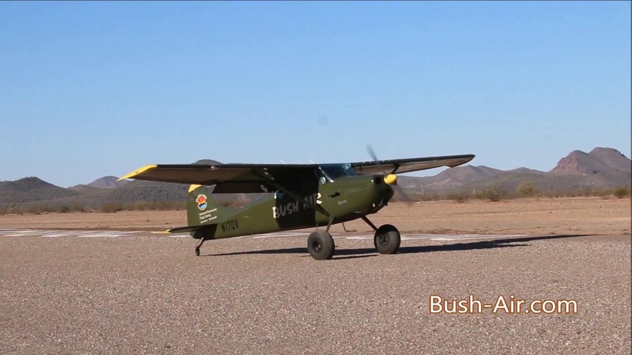 Bush Air Cessna 170 Super STOL demo