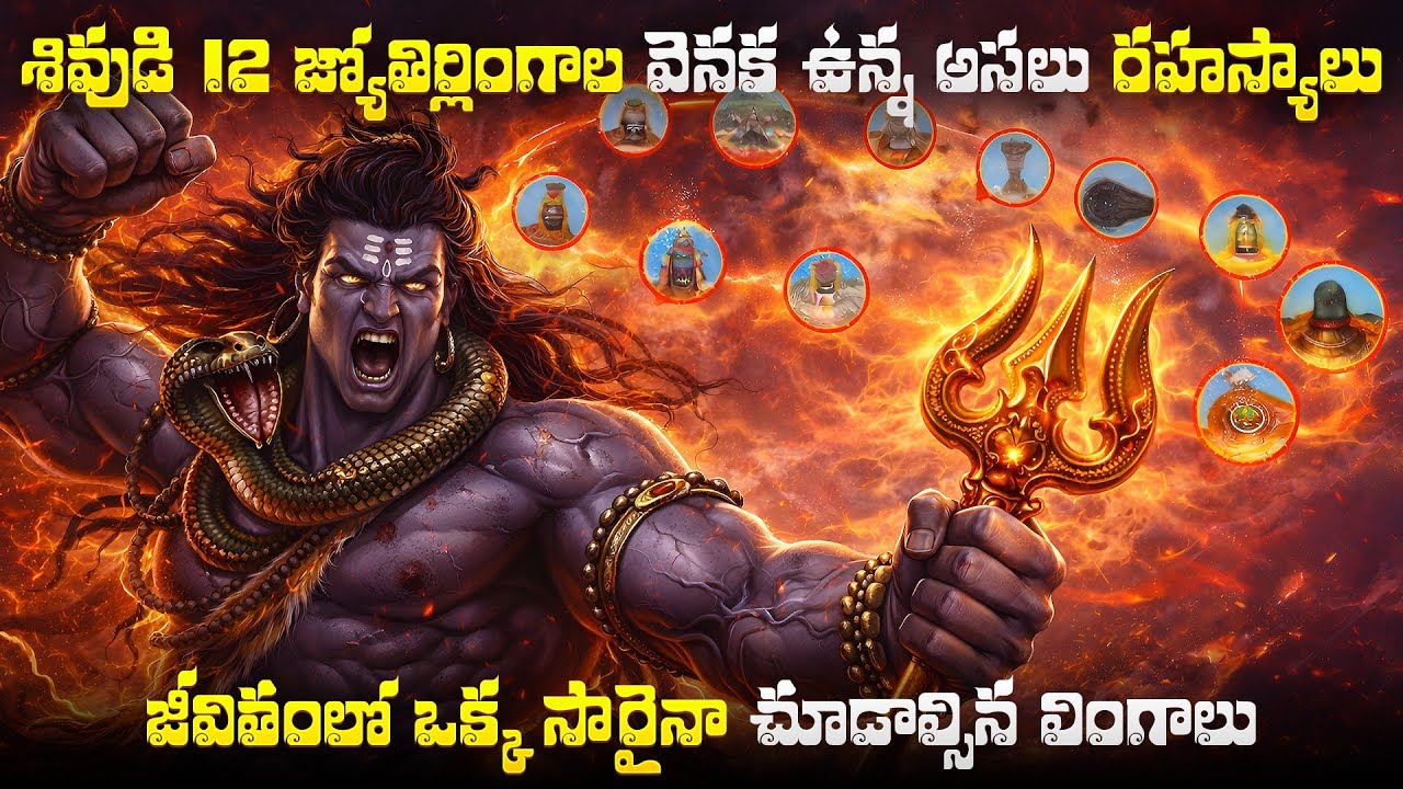 12 జ్యోతిర్లింగాల వెనక ఉన్న అసలు రహస్యం 😱||Full Story About 12 Jyotirlingas||Part-1||Shocking Story.