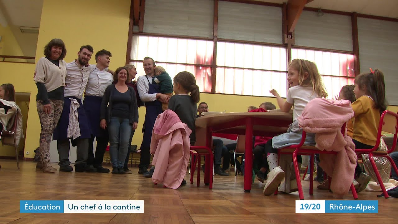 Semaine du goût : un chef à la cantine