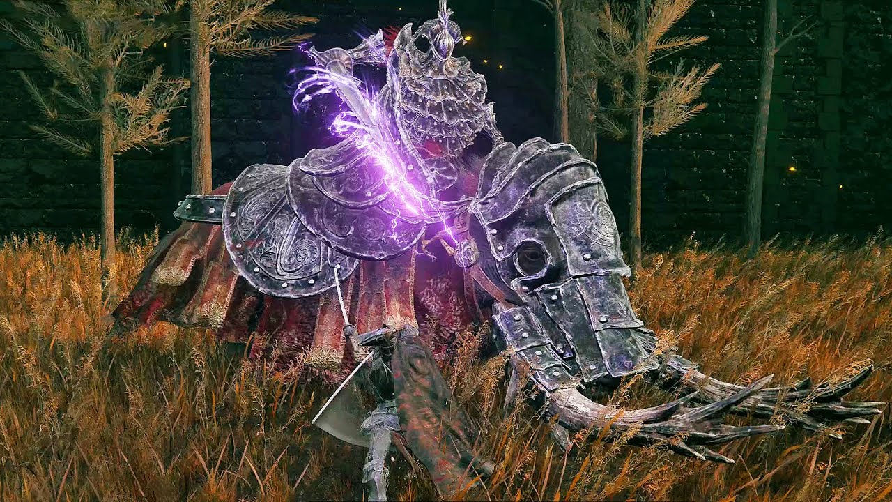 Elden Ring Shadow of The Erdtree - Commander Gaius Boss Fight (4K 60FPS)