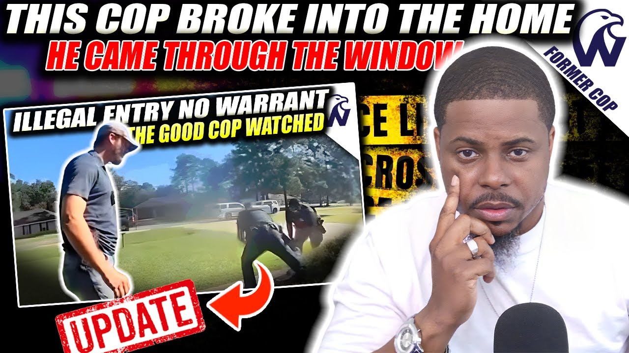 Quick Update: Cop Broke In Through The Window | With No Warrant | Fired Immediately