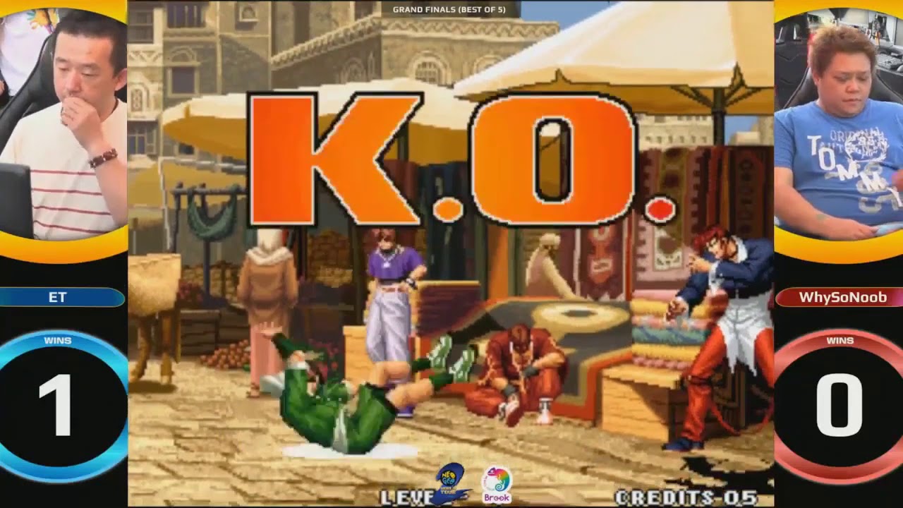 ET vs WhySoNoob - KOF '98 Neo Geo World Tour Season 2 Philippines Stop Grand Final