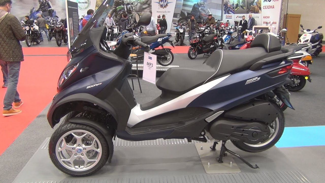 Piaggio MP3 Business 500 (2019) Exterior and Interior