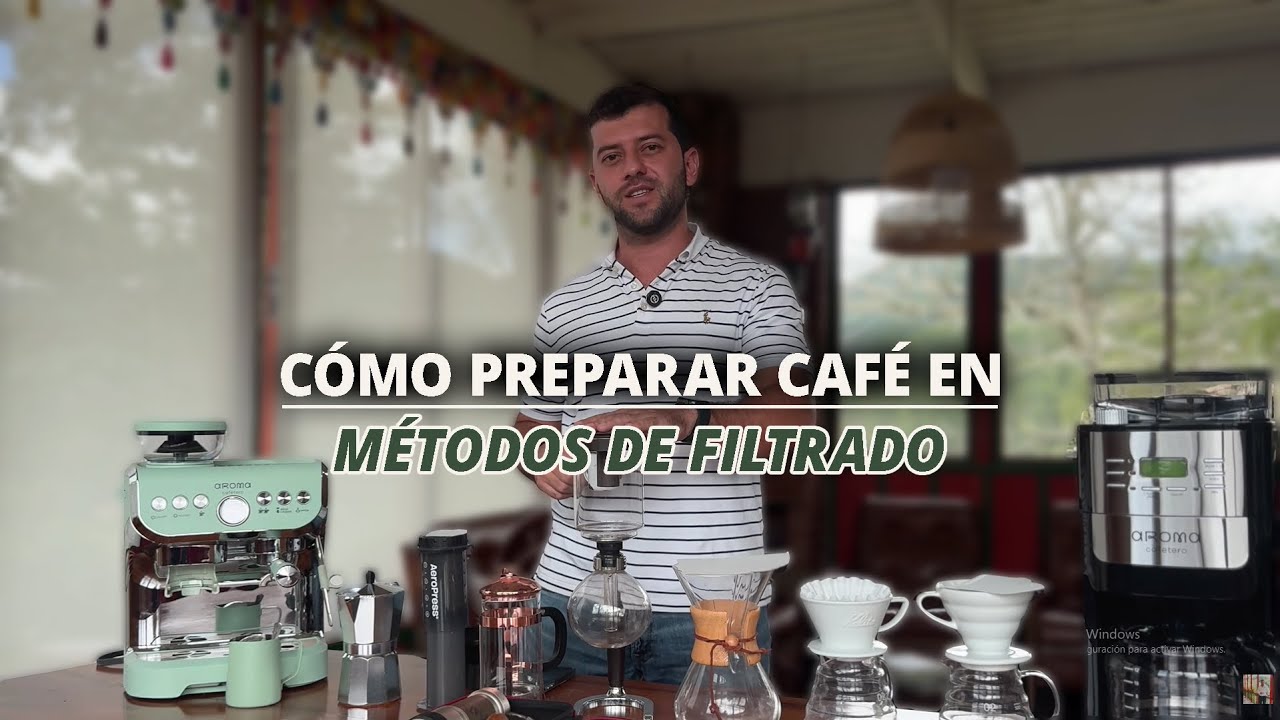 🔥☕️ CÓMO hacer CAFÉ en diferentes Métodos de filtrado ?