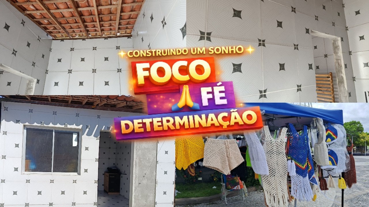 CONSTRUINDO UM SONHO: Meu Ateliê está Virando Realidade 🧶💫