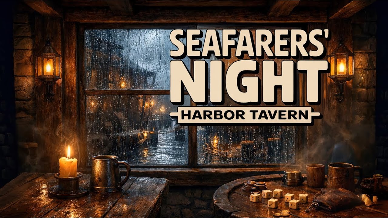 Seafarers’ Night at the Harbor Inn - Medieval Tavern Music (61 Minutes, Instrumental)