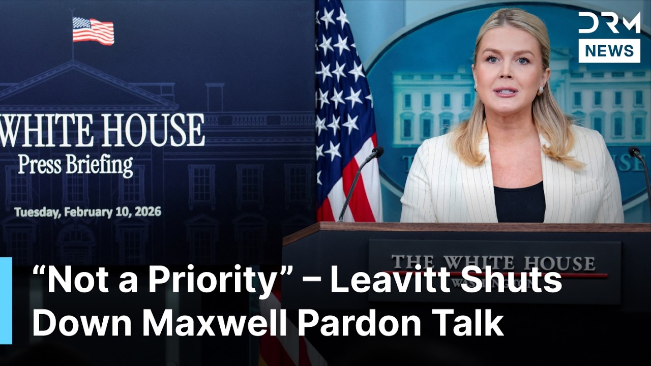 FULL Q&A: Karoline Leavitt Responds On Epstein Files And Deportations | DRM News | AC1F