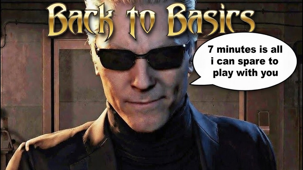 Back to Basic: Wesker's the goat