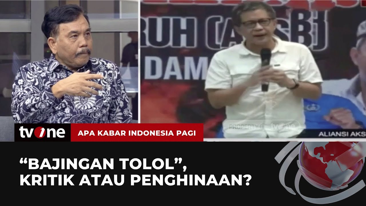 Rocky Gerung, Menghina atau Mengkritik Presiden? | AKIP tvOne