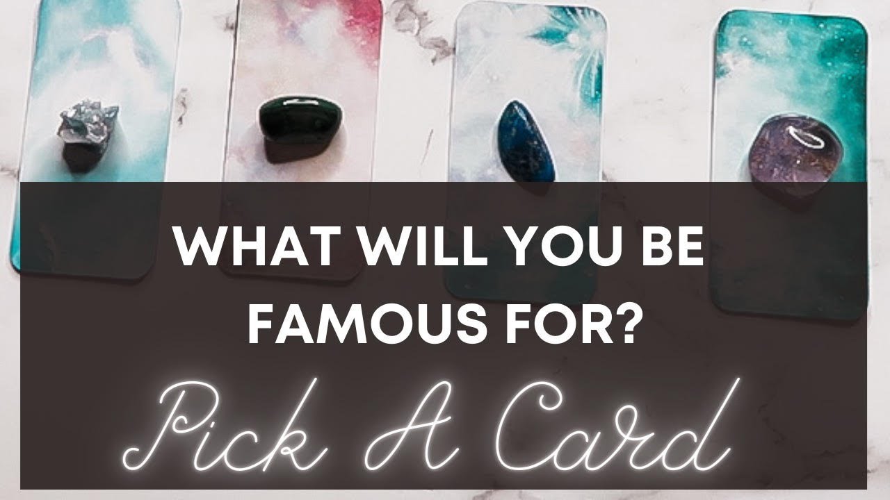 🌟 What Will You Be FAMOUS & REMEMBERED For? 🌟 Pick A Card Tarot Reading