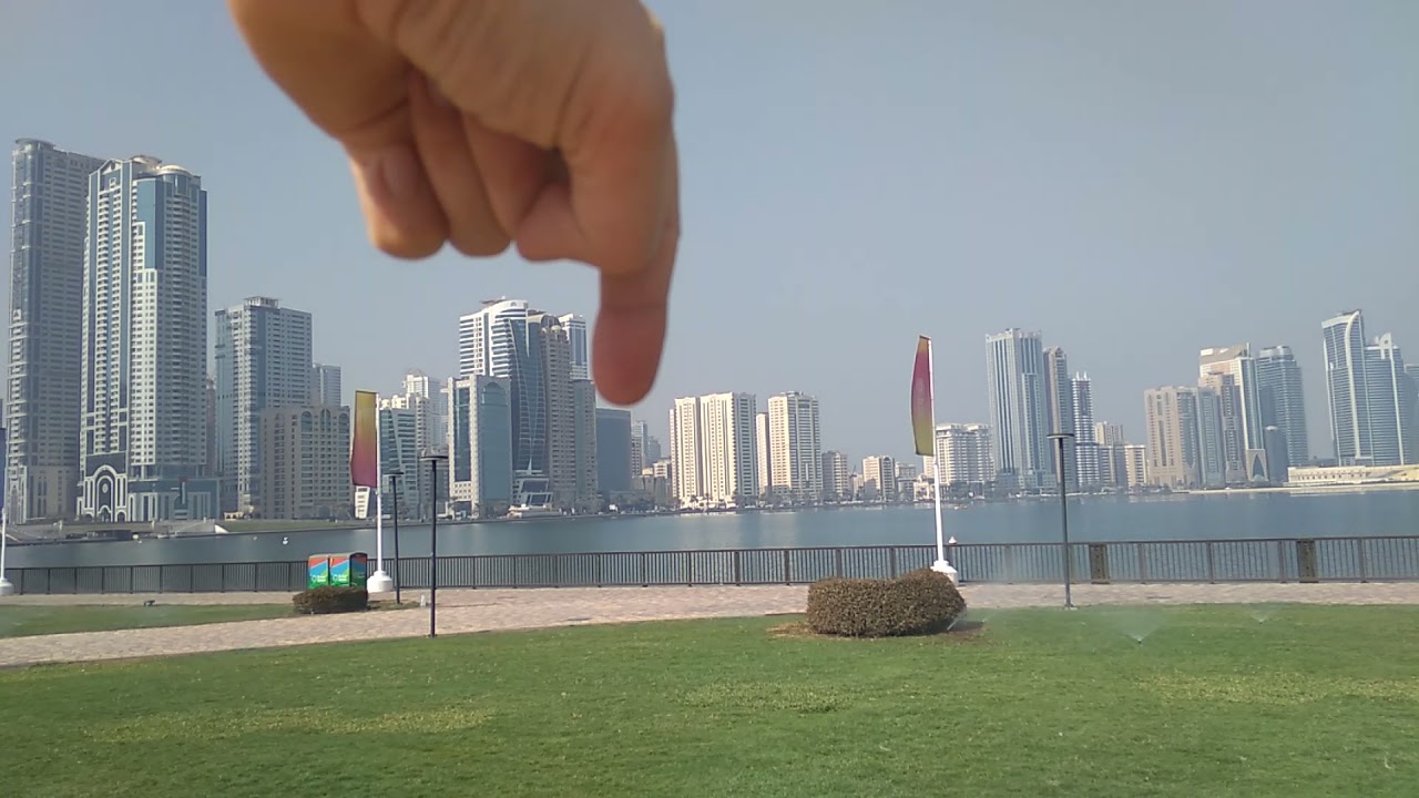 02.11.2021 - прогулка по набережной Шарджи.