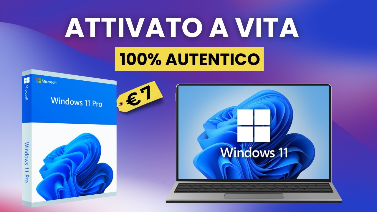 WINDOWS 11 PRO LICENZA ORIGINALE A &euro;7 | COME ATTIVARE WINDOWS 11 PRO LIFETIME | Retail vs OEM.
