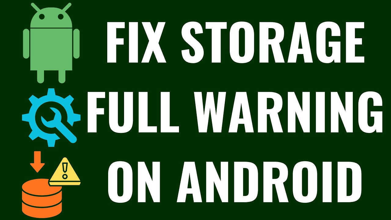 How to Fix Storage Full Warning on Android