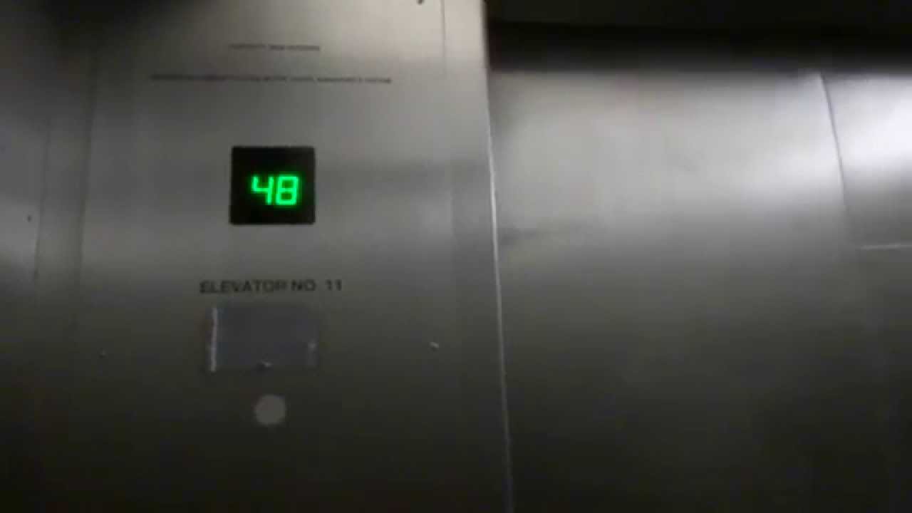 Otis Series 2 High-Speed Service Elevator at Westin Peachtree Plaza in Atlanta, GA.