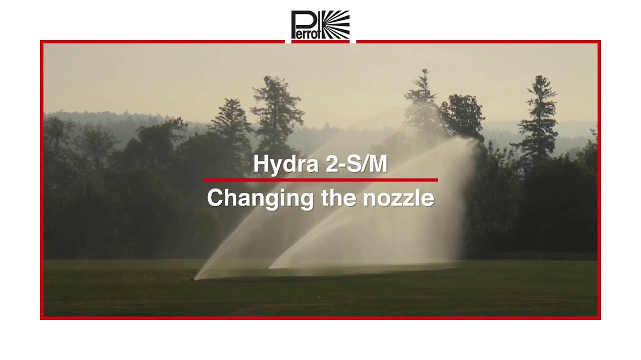 HYDRA 2-S/M - How to change the nozzle