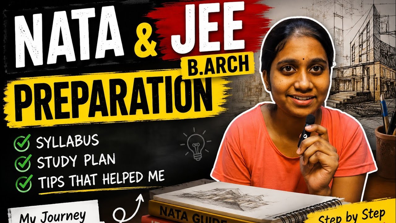 NATA & JEE B.Arch Preparation Strategy | Books, Tips & Study Plan
