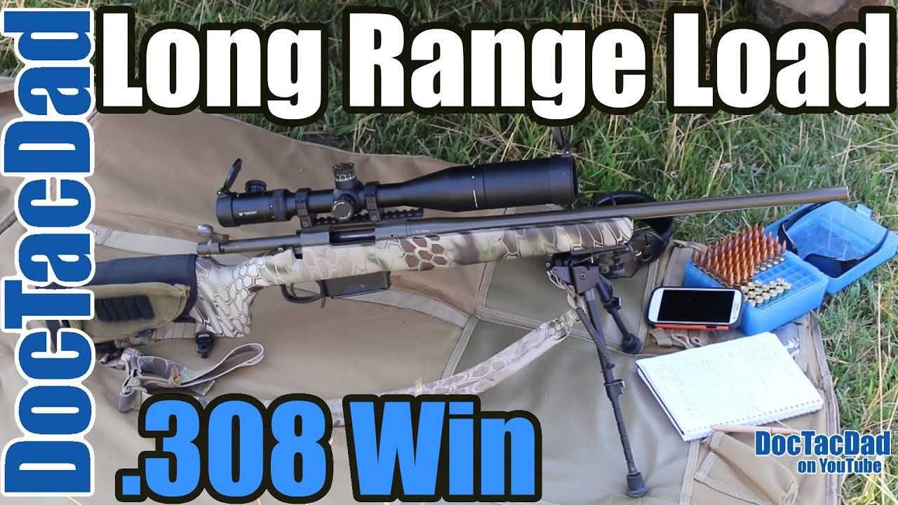 750, 650 Yard Shooting .308 Win - Load Development - Berger 168gr VLD Hunter