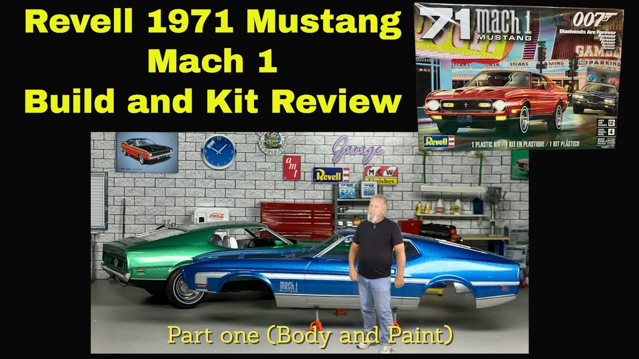 Revell 1971 Mustang Mach 1  Part 1  Body and Paint