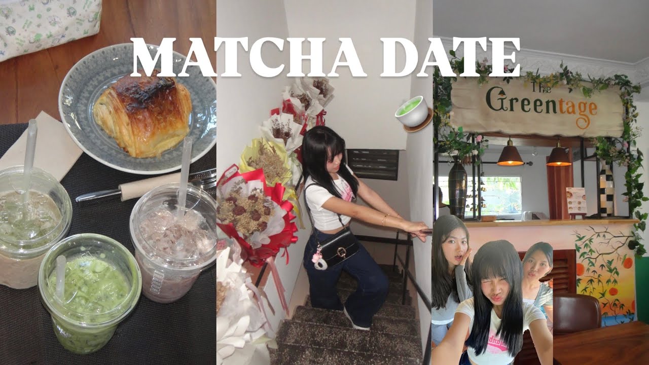 Matcha hopping with my girls in Phnom Penh