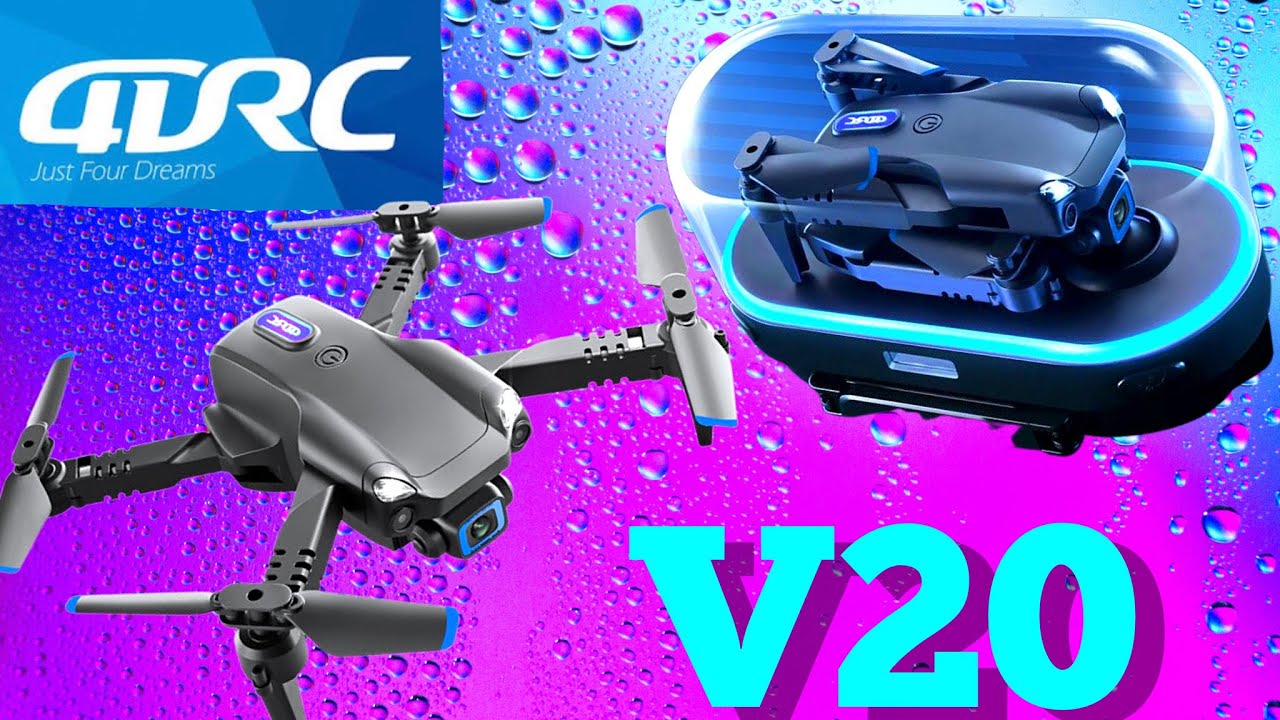 Мини-дрон для начинающих 4DRC V20 с камерой и классным кейсом! #4DRCV20 #лучшийминидрондляначинающих