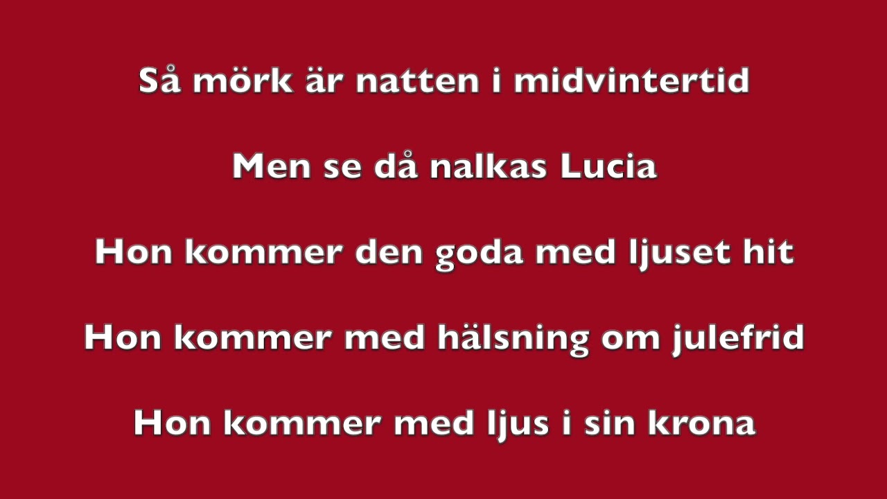 Så mörk är natten