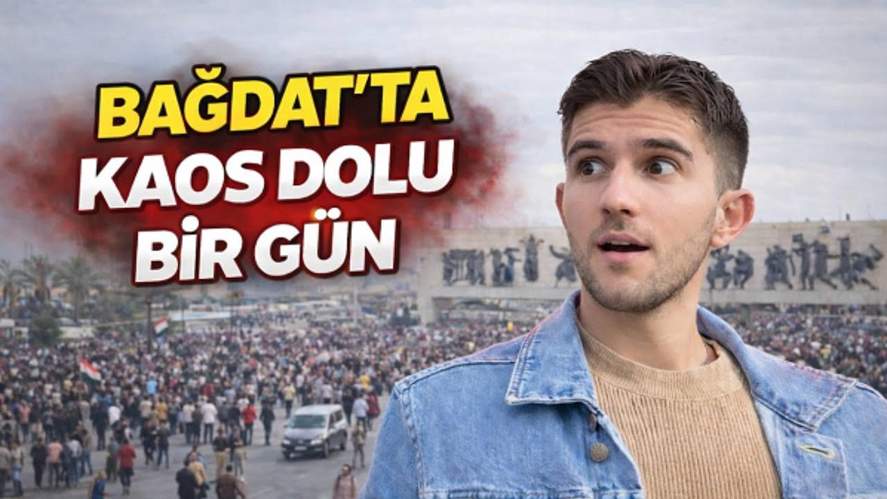 IRAK BAĞDATTA KAOS DOLU İLK GÜNÜM, TUKTUKÇULARI DARLADIM.!