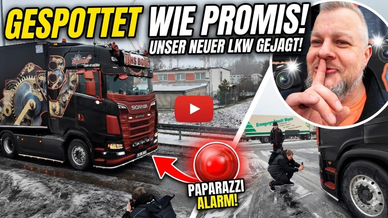 PROMI ALARM... Die Spotter Kriegen nicht genug! Siggi auf Achse#214 Der LKW Vlog #scaniav8