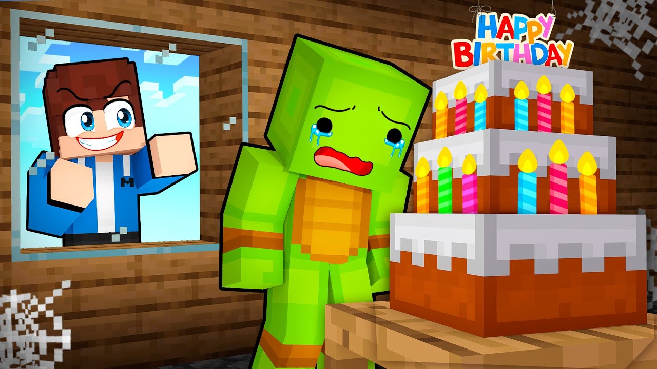 NIKT NIE PRZYSZEDŁ NA MOJE URODZINY w Minecraft🎂😢