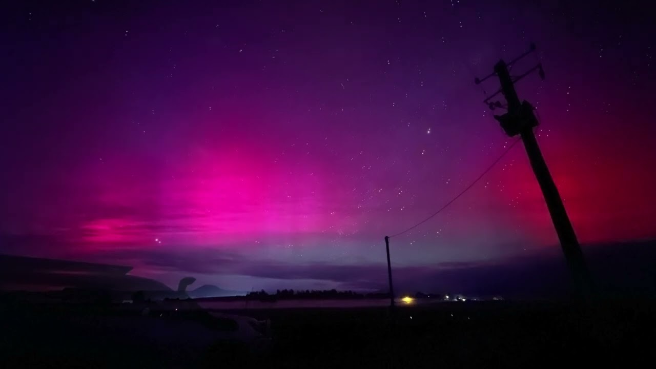 Aurora Australis May 11 2024 from Delraine Tasmania Australia.