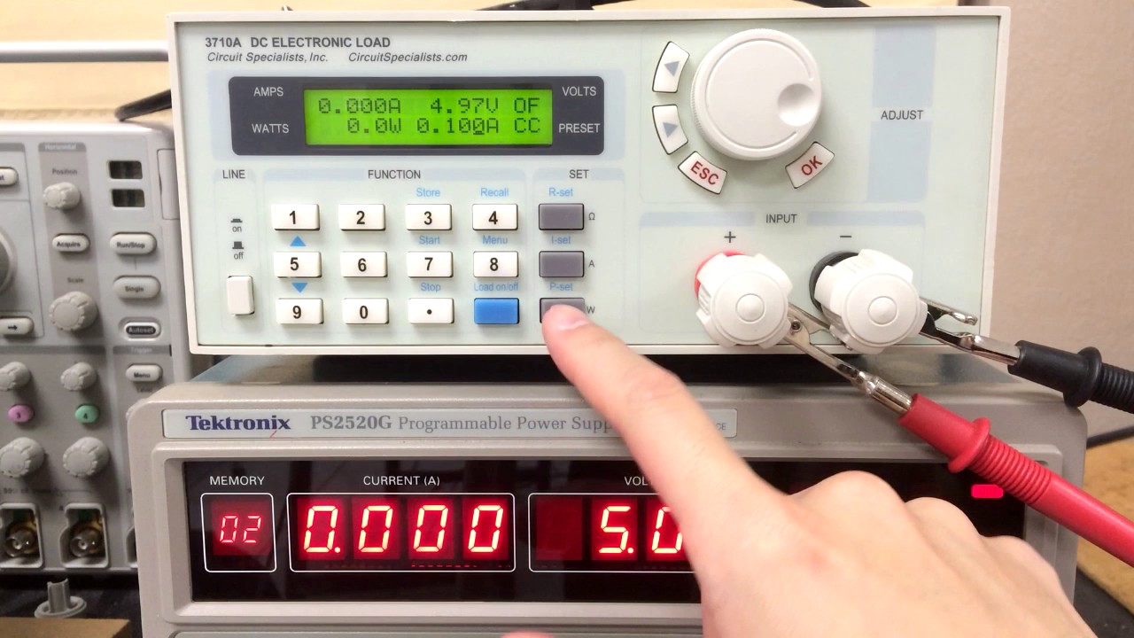Programmable DC Load Example