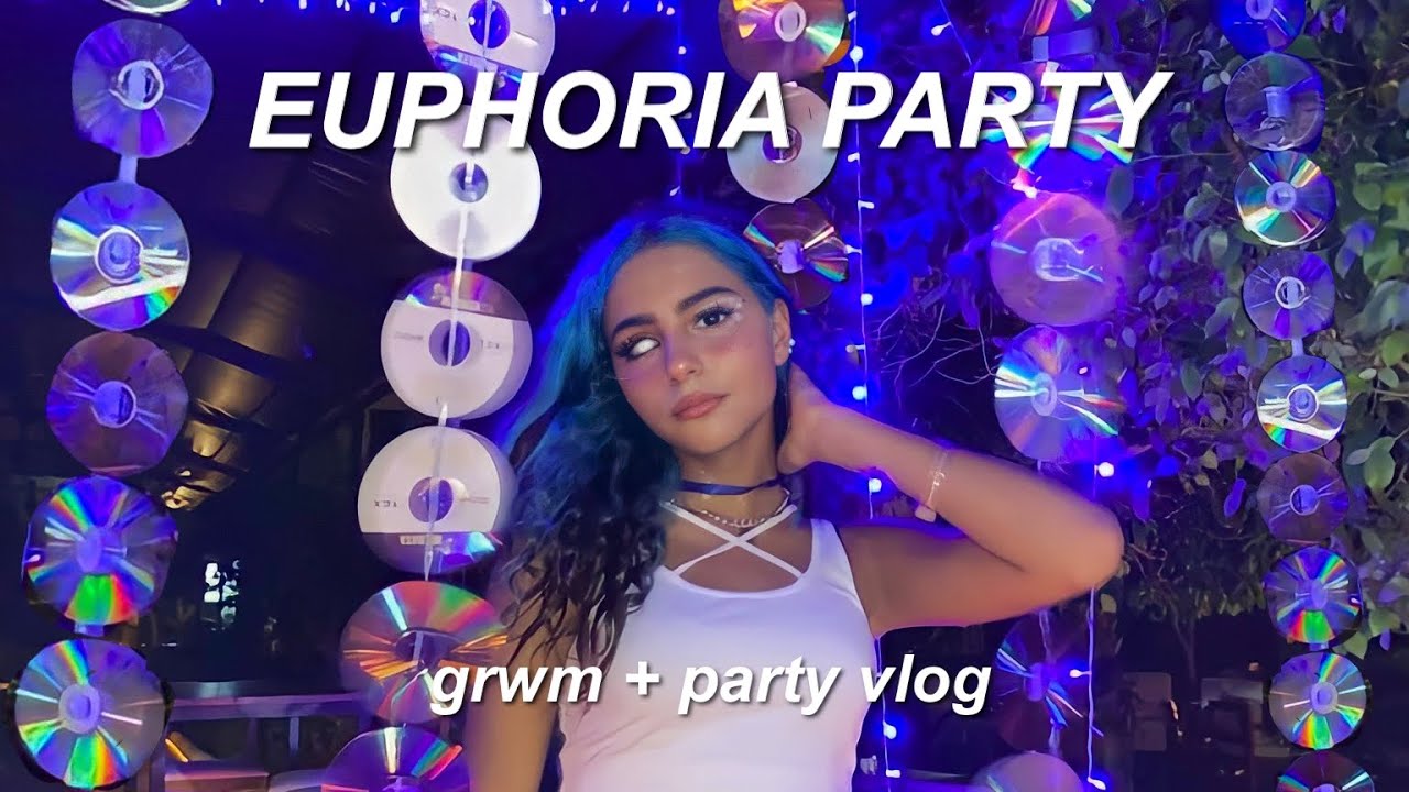 grwm to go to a EUPHORIA party… (GRWM + PARTY VLOG)