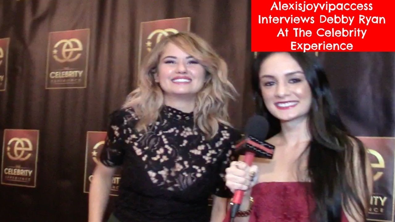 Debby Ryan Interview With Alexisjoyvipaccess At The Celebrity Experience