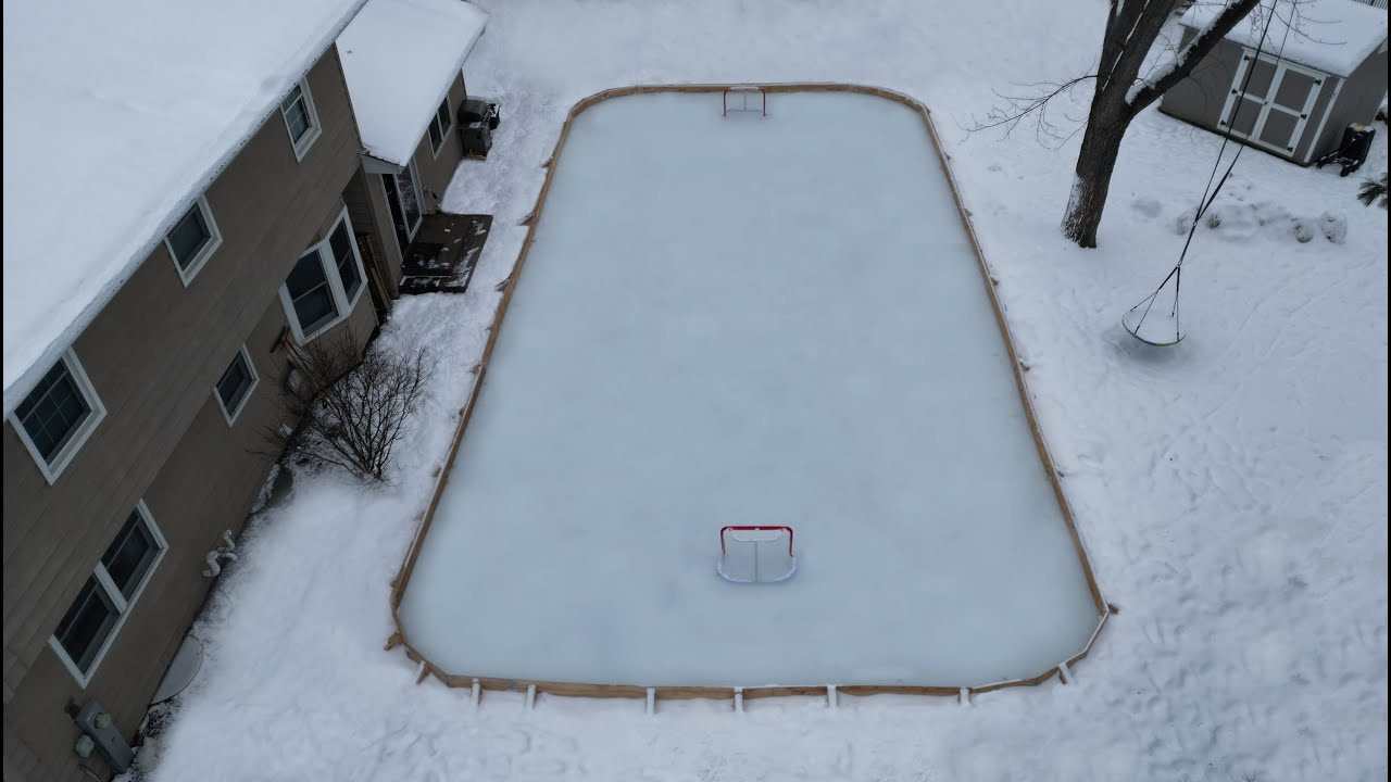 Building a Backyard Ice Rink - 2024