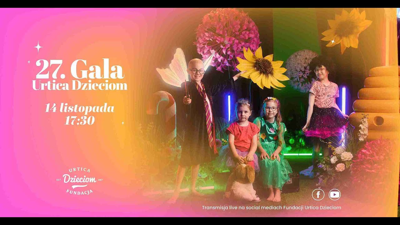 27. Gala Urtica Dzieciom, Pawilon Czterech Kopuł we Wrocławiu